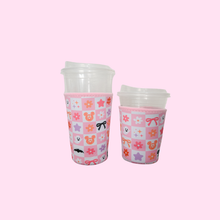 Load image into Gallery viewer, Pastel Checker Halloween | Cup Sleeve